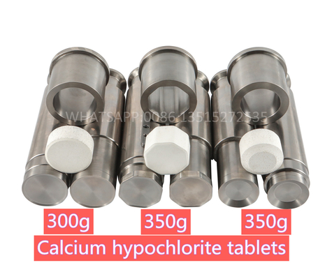 5400pcs Kapasitas 80mm Rotary Press Machine Untuk Produksi Tablet Klorin TCCA
