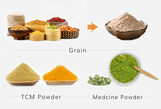Food Grade Jaggery Powder Grinding Machine Powder Pin Mill Crusher