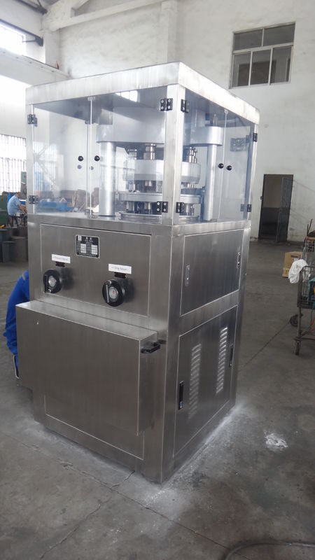 Kesehatan Kecantikan Mesin Rotary Tablet Press Tekan Semua Jenis Bahan Granular Menjadi Tablet