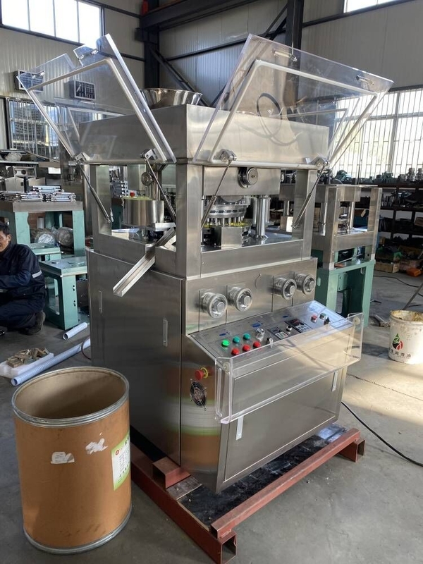 Tekan Tablet Tekanan 80Kn Berkecepatan Tinggi Untuk Produksi Katalis Khusus Secara Berkelanjutan