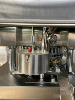 Besi Molibdenum Catalyst Sheet Rotary Tablet Press Machine Output Tinggi
